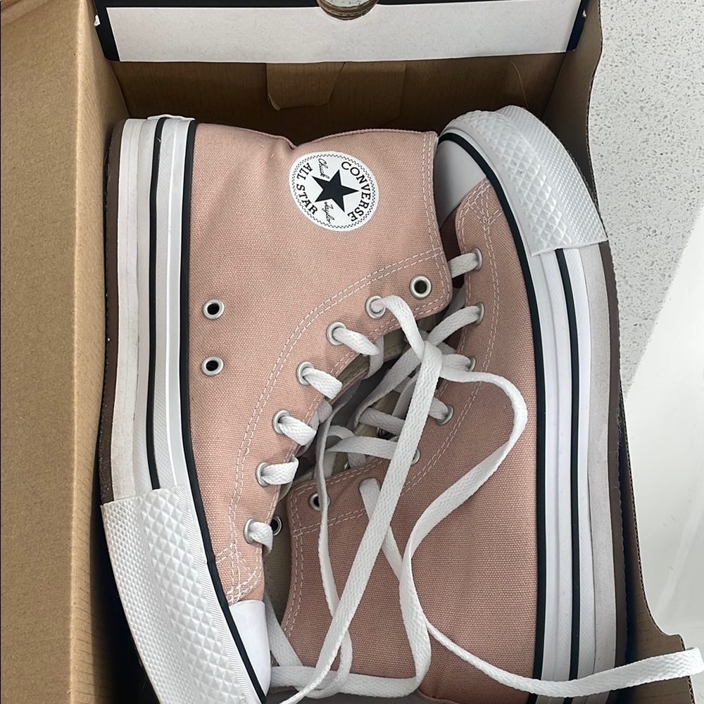 Converse Blush High-Top Sneakers